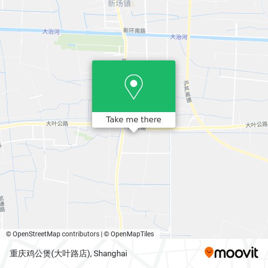 重庆鸡公煲(大叶路店) map