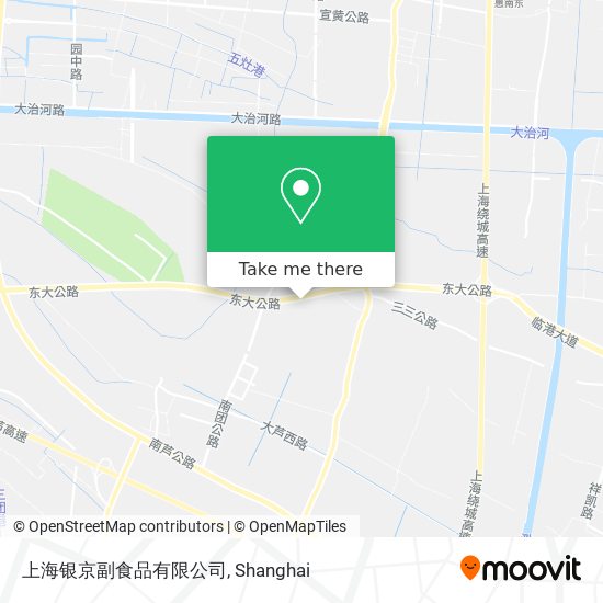 上海银京副食品有限公司 map