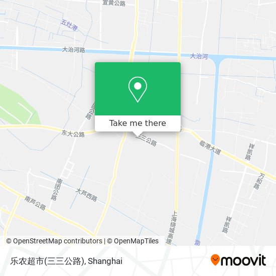乐农超市(三三公路) map