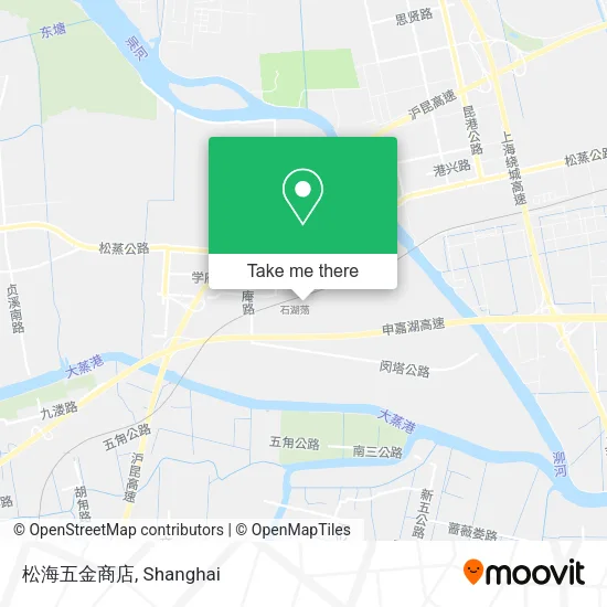 松海五金商店 map