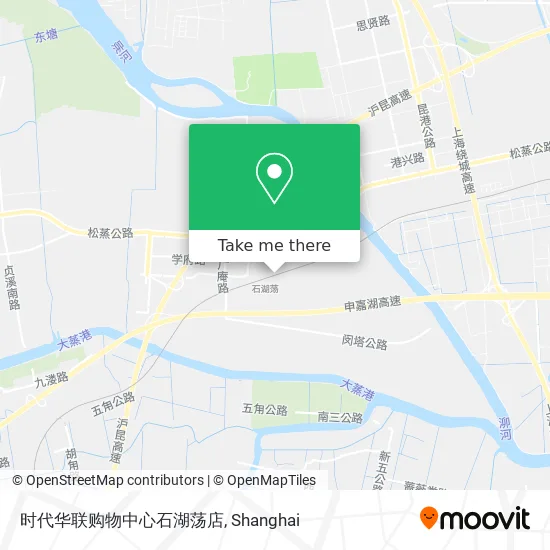 时代华联购物中心石湖荡店 map