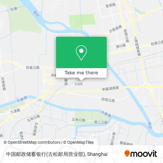 中国邮政储蓄银行(古松邮局营业部) map