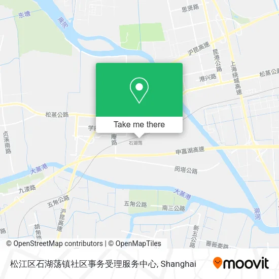 松江区石湖荡镇社区事务受理服务中心 map