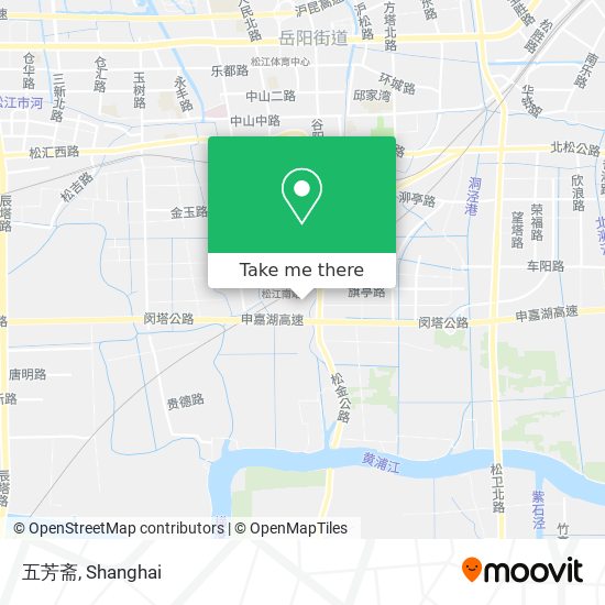 五芳斋 map
