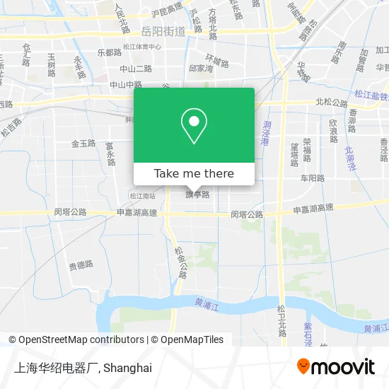 上海华绍电器厂 map