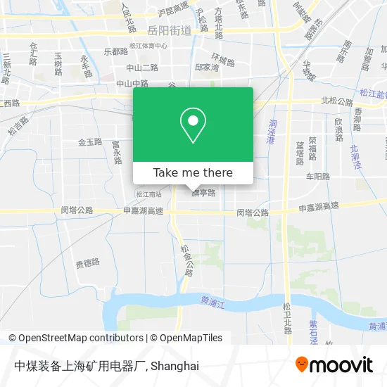 中煤装备上海矿用电器厂 map