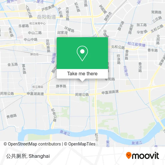 公共厕所 map