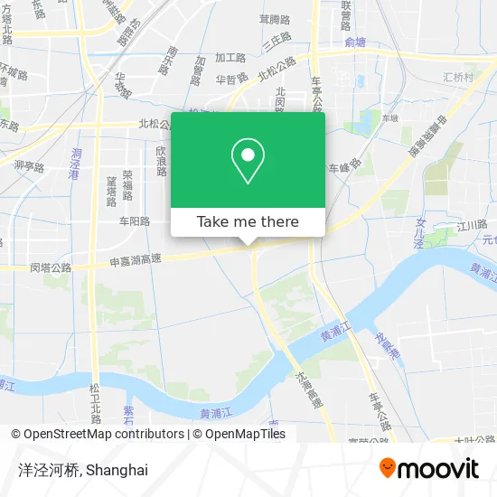 洋泾河桥 map