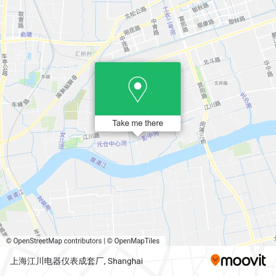 上海江川电器仪表成套厂 map