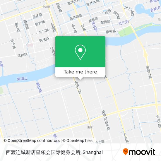 西渡连城新店皇领会国际健身会所 map