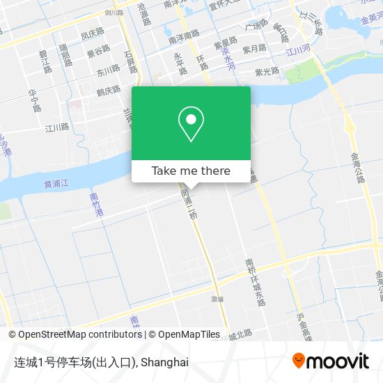 连城1号停车场(出入口) map