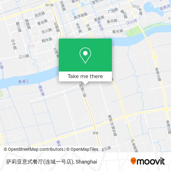 萨莉亚意式餐厅(连城一号店) map