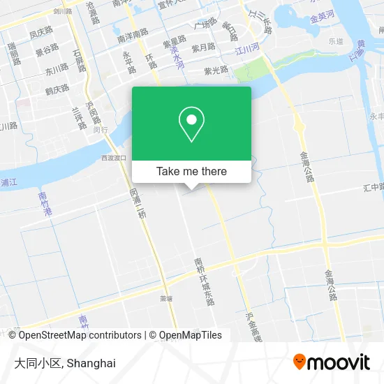 大同小区 map