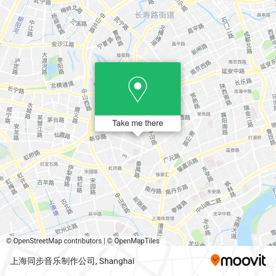 上海同步音乐制作公司 map