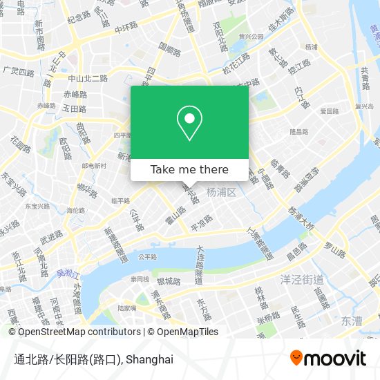 通北路/长阳路(路口) map