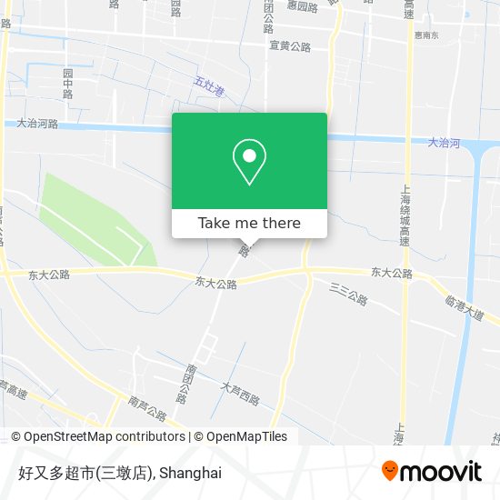 好又多超市(三墩店) map