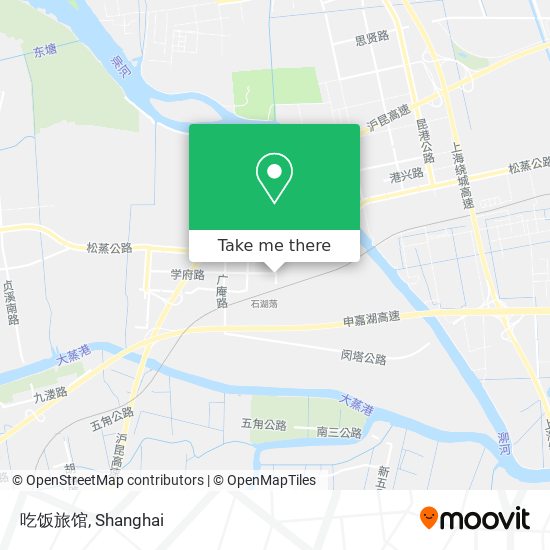 吃饭旅馆 map