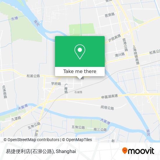 易捷便利店(石泖公路) map