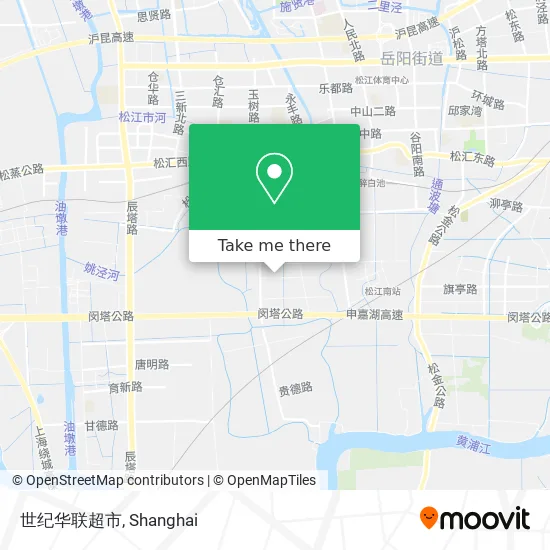 世纪华联超市 map