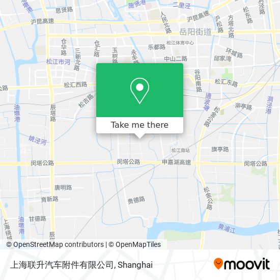 上海联升汽车附件有限公司 map
