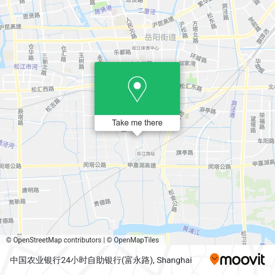 中国农业银行24小时自助银行(富永路) map