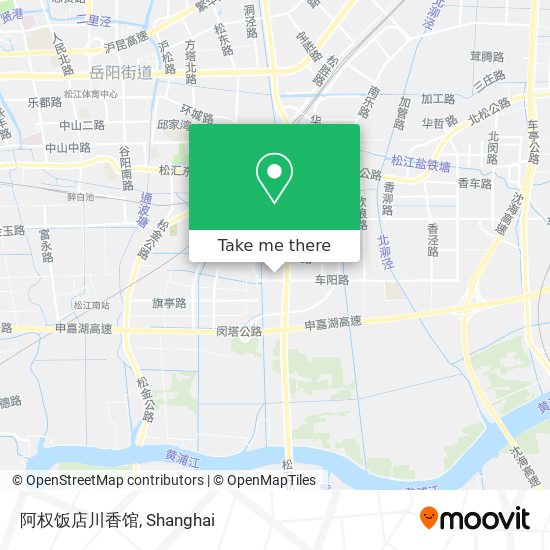 阿权饭店川香馆 map