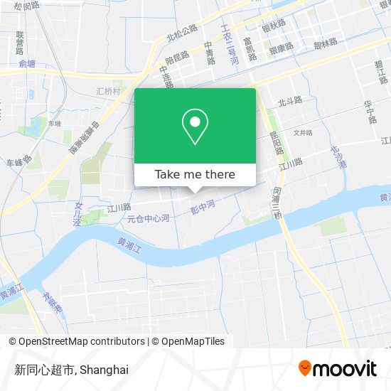 新同心超市 map