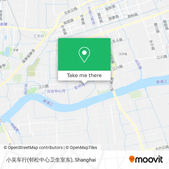 小吴车行(邻松中心卫生室东) map