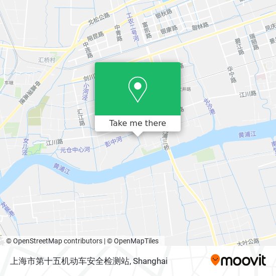 上海市第十五机动车安全检测站 map