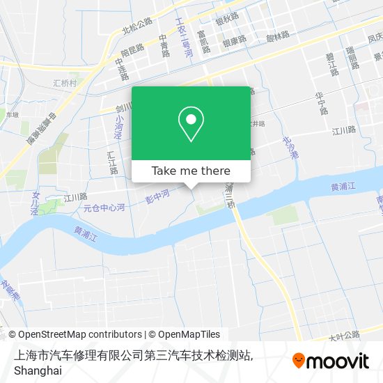 上海市汽车修理有限公司第三汽车技术检测站 map