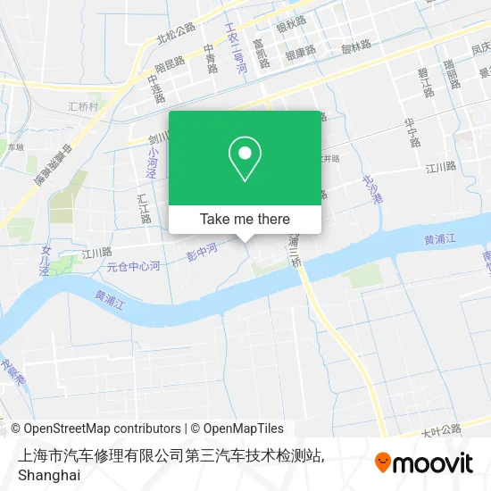 上海市汽车修理有限公司第三汽车技术检测站 map