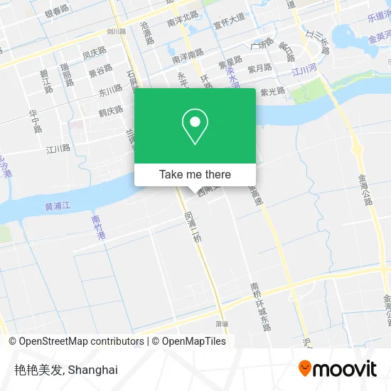 艳艳美发 map