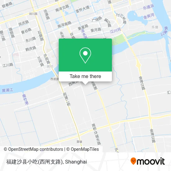 福建沙县小吃(西闸支路) map