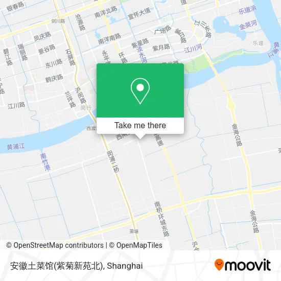 安徽土菜馆(紫菊新苑北) map