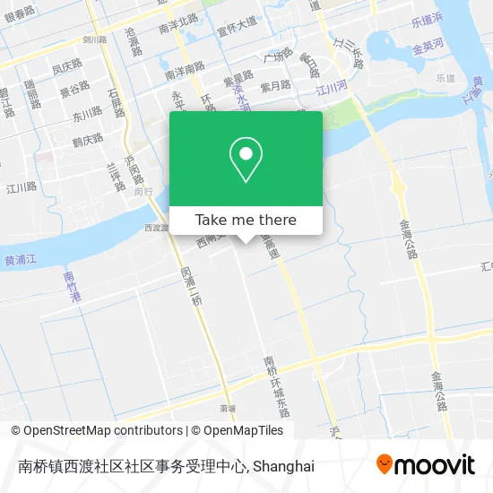 南桥镇西渡社区社区事务受理中心 map
