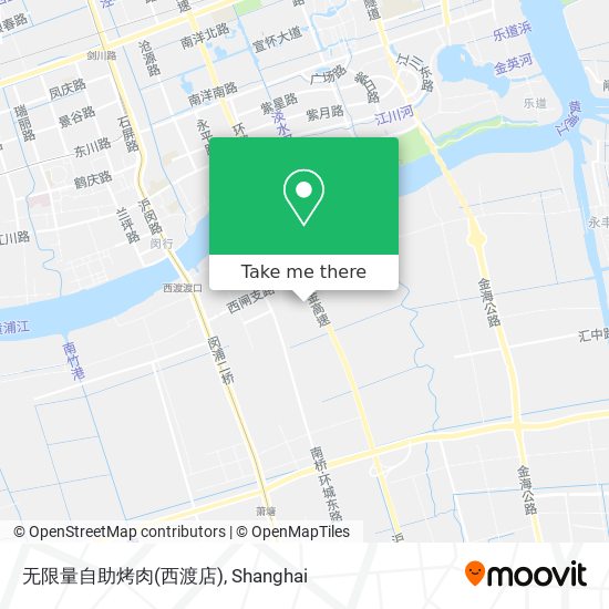无限量自助烤肉(西渡店) map