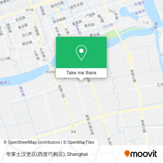 华莱士汉堡店(西渡巧购店) map