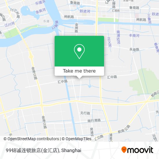 99锦诚连锁旅店(金汇店) map