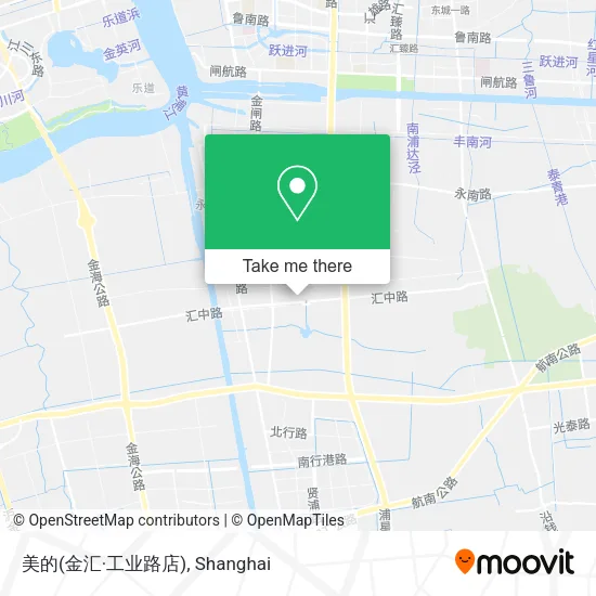 美的(金汇·工业路店) map