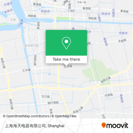 上海海天电器有限公司 map