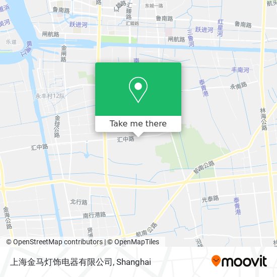 上海金马灯饰电器有限公司 map