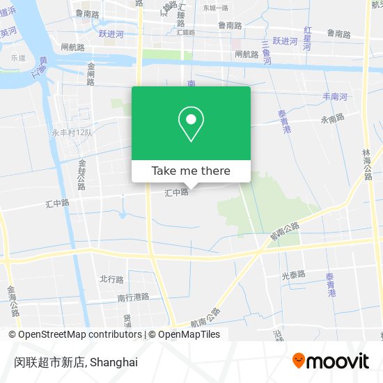 闵联超市新店 map