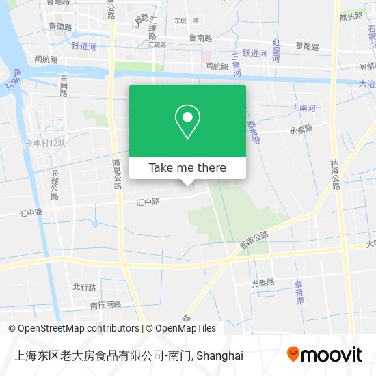 上海东区老大房食品有限公司-南门 map
