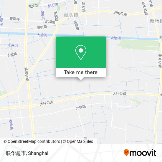 联华超市 map