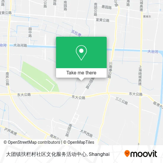 大团镇扶栏村社区文化服务活动中心 map