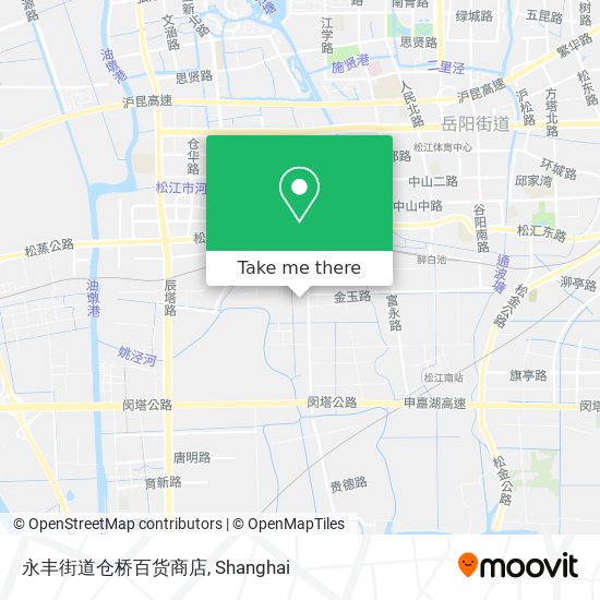 永丰街道仓桥百货商店 map