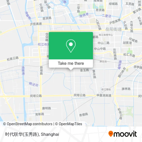 时代联华(玉秀路) map