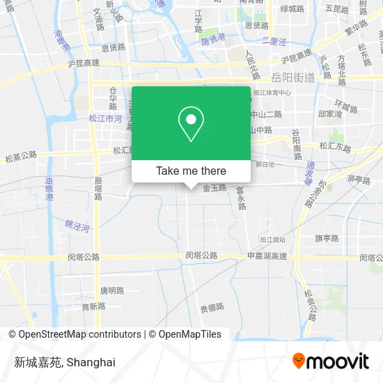 新城嘉苑 map