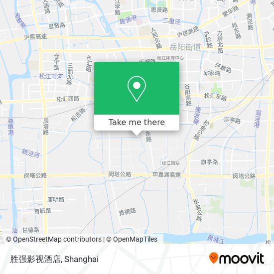 胜强影视酒店 map