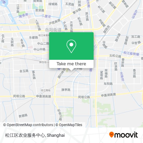 松江区农业服务中心 map